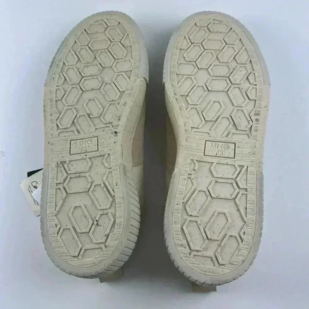 MNG LIMITED EDITION organic cotton Committed EU 43 NWT Beige and Creme colors - Picture 7 of 12